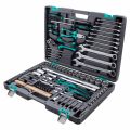  Набор инструментов, 1/4", 1/2", Cr-V, S2, усиленный кейс, 119 предметов Stels, фото 1 