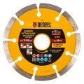  Диск алмазный, отрезной сегментный, 115 х 22.2 мм, сухая резка Denzel, фото 1 