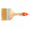  Кисть плоская Slimline 4" (100 мм), натуральная щетина, деревянная ручка Sparta, фото 1 