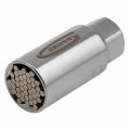  Головка торцевая многоразмерная, CrV, 6-21 мм, под квадрат 3/8, CrV, хромированная Gross, фото 1 