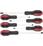  Набор ударных отверток 6 шт, PH1 х 75, PH2 х 100, PH3 х 150, SL5 х 75, SL6 х 100, SL8 х 150, CrV Matrix, фото 1 