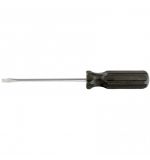  Отвертка SL3 х 75 мм, углеродистая сталь, черная пластиковая рукоятка Sparta, фото 1 