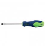  Отвертка, SL6 х 100 мм, CrV, двухкомпонентная рукоятка Сибртех, фото 1 