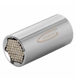  Головка торцевая многоразмерная 11-32 мм, под квадрат 1/2, CrV, хромированная Gross, фото 1 