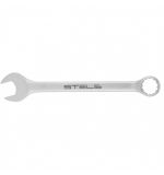 Ключ комбинированный, 27 мм, CrV, матовый хром Stels, фото 1 