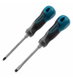  Набор отверток комбинированный 2 шт, S2, трехкомпонентная рукоятка Gross, фото 1 