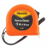  Рулетка Classic,5 м х 18 мм,пластиковый корпус Sparta, фото 1 
