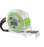  Рулетка Кварц,прозрачный корпус,амортизатор,3 м х 16 мм Сибртех, фото 1 