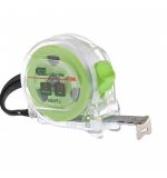  Рулетка Кварц,прозрачный корпус,амортизатор,5 м х 19 мм Сибртех, фото 1 