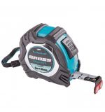  Рулетка Magnetisch 5 м х 19 мм,обрезиненный корпус,автоматическая фиксация,Нейлоновое покрытиеытие,зацеп с магнитом Gross, фото 1 