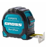  Рулетка Experte,8 м x 27 мм,двухкомпонентный корпус,магнит,двухсторонняя разметка,нейлон Gross, фото 1 