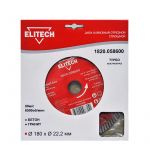  Алмазный диск Elitech 1820.058600, фото 1 