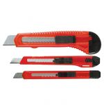  Набор ножей, выдвижные лезвия, 9-9-18 мм, 3 шт. Matrix, фото 1 