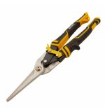  Ножницы по металлу, 315 мм, прямой проходной рез, сталь-CrMo, трехкомпонентные рукоятки Denzel, фото 1 