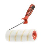  Валик для внутренних работ синтетический, с двухком.ручкой, 180 мм, ворс 12 мм, D 48 мм, D ручки 6 мм, полиакрил Matrix, фото 1 