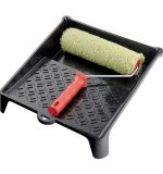  Набор, валик для фасадных работ синтетический, 180 мм, ворс 18 мм, D 36 мм, РАС, кювета 260 х 320 мм Россия Matrix, фото 1 