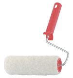  Валик "Натуральный мех", в сборе, 150 мм, D 48 мм, D ручки 6 мм, крепление шплинтом Сибртех, фото 1 