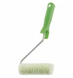  Мини-валик в сборе "Работы с древесиной", 110 мм, ворс 12 мм, D 16 мм, D ручки 6 мм, микроволокно Сибртех, фото 1 