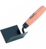  Кельма угловая, 80 х 60 х 60 мм, стальная, для внутренних углов, буковая ручка Сибртех, фото 1 