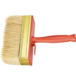  Кисть-ракля, 40 х 140 мм, натуральная щетина, пластмассовый корпус, пластмас. ручка MTX, фото 1 