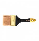  Кисть плоская "Профи" 3", натуральная щетина, деревянная ручка MTX, фото 1 