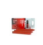  Мелки разметочные восковые красные, 120 мм, коробка 6 шт Matrix, фото 1 