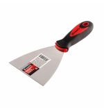  Шпательная лопатка из нержавеющей стали, 100 мм, двухкомпонентная ручка Matrix, фото 1 