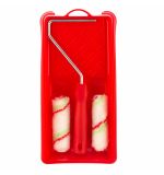  Малярный набор для работ с эмалями: кювета 150 мм х 290 мм и мини-валик 110 мм Сибртех, фото 1 