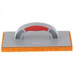  Терка пластмассовая, гидрорезиновое покрытие 18 мм, 270 x 130 мм, двухкомпонентная ручка Matrix, фото 1 