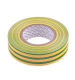  Изолента ПВХ, 19 мм х 20 м, желто-зеленая, 150 мкм Matrix, фото 1 