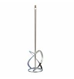  Насадка для миксера, для тяжелых растворов, 140 х 590 мм, оцинкованная, хвостовик резьба М14 Сибртех, фото 1 