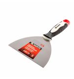  Шпательная лопатка из нержавеющей стали, 150 мм, трехкомпонентная ручка Matrix, фото 1 