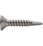  DIN 7504O Саморез нержавеющий с потайной головкой и буром А2 4,8 x 70, фото 1 