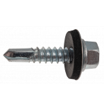  Саморез кровельный с буром оцинкованный 4.8х28, фото 1 