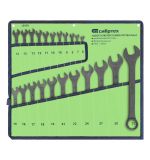  Набор ключей комбинированных, 6 - 32 мм, 22 шт., CrV, фосфатированные, ГОСТ 16983 Сибртех, фото 1 