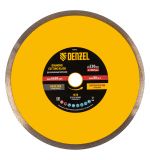  Диск алмазный отрезной 230 х 22,2 мм, сплошной, супертонкий, горячий пресс, мокрое резание Denzel, фото 1 