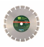  Диск алмазный 350 х 25.4 мм, "Асфальт", сухой/мокрый рез Сибртех, фото 1 