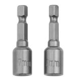  Биты с торцевыми головками 7 мм, 45 мм, 2 шт. Matrix, фото 1 