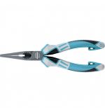  Длинногубцы прямые 170 мм, трехкомпонентные рукоятки Gross, фото 1 