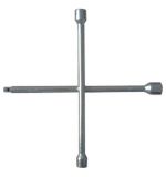  Ключ-крест баллонный, 17 х 19 х 21 мм, под квадрат 1/2, толщина 14 мм Сибртех, фото 1 