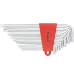  Набор ключей имбусовых Torx , 9 шт, T10-T50, CrV, удлиненных, с сатиновым покрытием Matrix, фото 1 