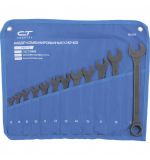  Набор ключей комбинированных, 6-22 мм, 12 шт, CrV, фосфатированные, ГОСТ 16983 Сибртех, фото 1 