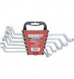  Набор ключей накидных, 6-17 мм, CR-V, 6 шт, полированный хром Matrix, фото 1 