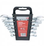  Набор ключей рожковых, 6-17 мм, 6 шт, CrV, хромированные Matrix, фото 1 