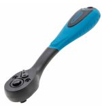  Ключ-трещотка 1/4, 72 зуба, Comfort, с быстрым сбросом, CrV, двухкомпонентная рукоятка Gross, фото 1 