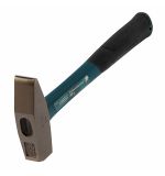  Молоток слесарный, 800 г, квадратный боек, фибергласовая обрезиненная рукоятка Gross, фото 1 