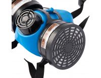  Полумаска изолирующая Исток-300/400 со сменными комбинированными фильтрами А1Р1 Россия, фото 3 