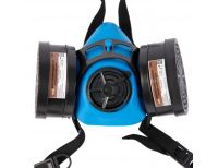  Полумаска изолирующая Исток-300/400 со сменными комбинированными фильтрами А1Р1 Россия, фото 5 