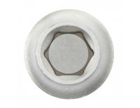  Головка торцевая, 10 мм, шестигранная, CrV, под квадрат 1/2, хромированная Matrix, фото 2 