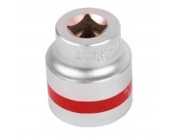  Головка торцевая, 30 мм, шестигранная, CrV, под квадрат 1/2, хромированная Matrix, фото 2 